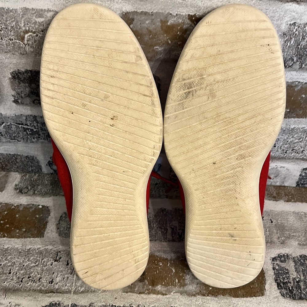 Allbirds Wool Runners Red Women's Running Shoes Size 10 - Picture 6 of 8